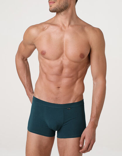 Boxer Casual Cotton Modal, verde scuro, , LOVABLE