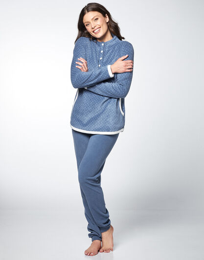 Homewear in pile, avio stampato, , LOVABLE