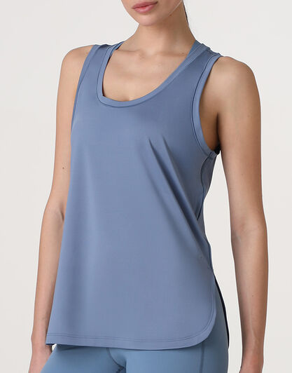 Canotta Sportiva Active Comfort Traspirante, azzurro polvere, , LOVABLE