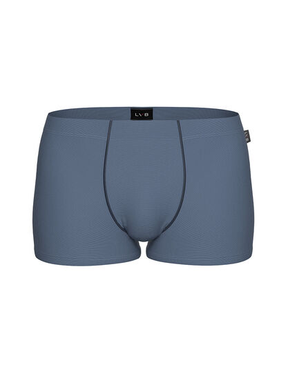 Boxer Micromodal Fil a Fil, azzurro jacquard, , LOVABLE