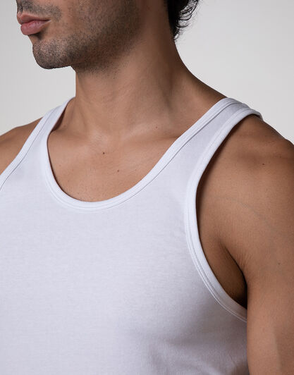 Canotta girocollo Cool Sensation in Stretch Cotton, bianco, , LOVABLE
