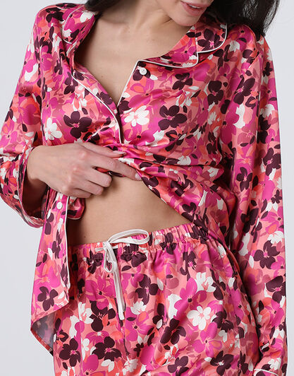 Pantaloncino in Satin, mood floreale, , LOVABLE