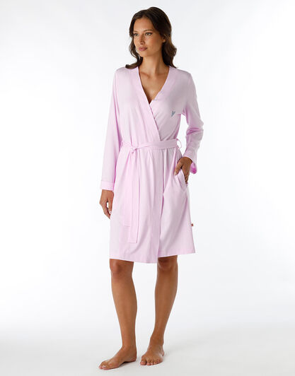 Vestaglia in cotone modal, rosa, , LOVABLE