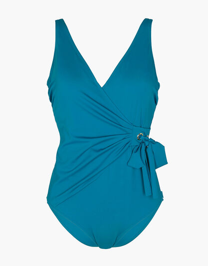 Costume Intero Imbottito Trendy Shaping Micro in microfibra, smeraldo, , LOVABLE