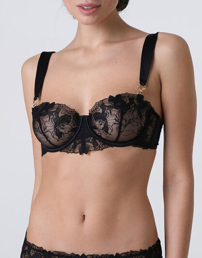 Reggiseno Balconette con Ferretto L'Elegance, nero, , LOVABLE