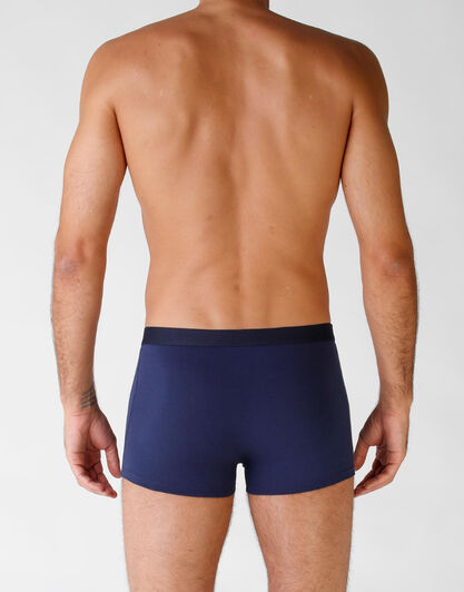 Boxer in cotone elasticizzato, confezione x4 blu, , LOVABLE