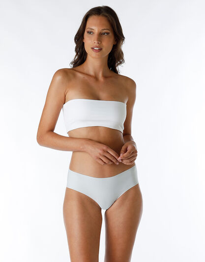 Culotte brasiliano senza cuciture Free Cut Panties in microfibra, azzurro, , LOVABLE