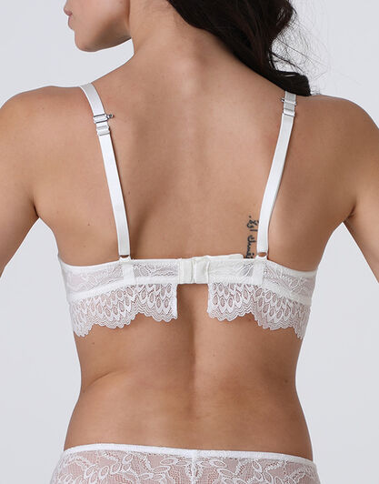 Reggiseno con Ferretto Push-Up Galloon Lace, panna, , LOVABLE