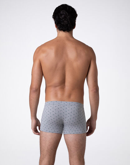 Boxer Classic Cotton Modal, grigio stampa alberi, , LOVABLE