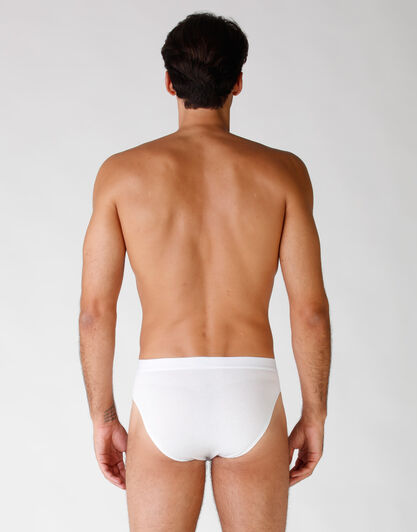 Bipack slip in cotone elasticizzato, bianco, , LOVABLE