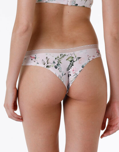 Brasiliano My Daily Comfort in microfibra, stampa tropicale, , LOVABLE