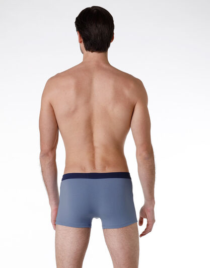 Boxer Bipack uomo in cotone modal, denim blu, , LOVABLE