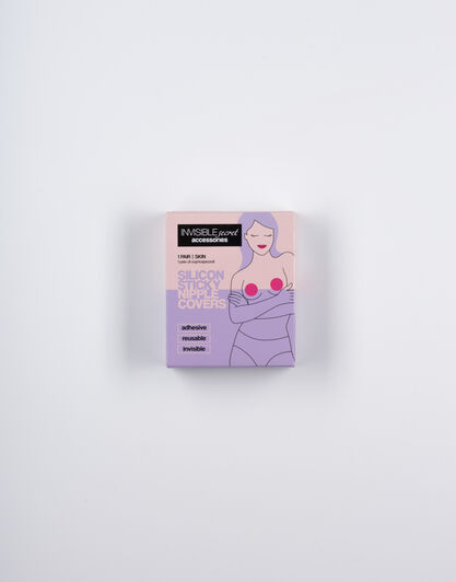 Copricapezzoli adesivi Invisible Secret in silicone, skin, , LOVABLE