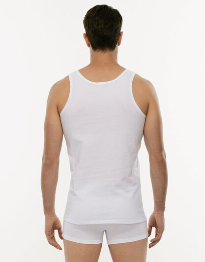 Canotta 100% Pure Cotton bianco in cotone-LOVABLE