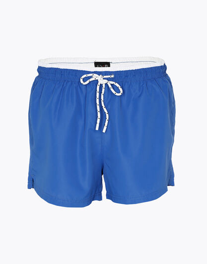 Costume boxer in tessuto ad asciugatura rapida, blu royal, , LOVABLE