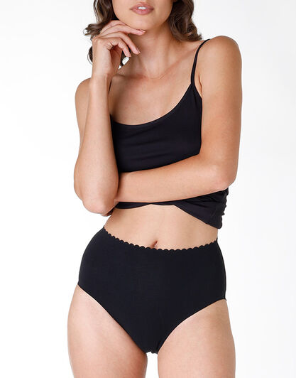Slip alto invisible softness, nero, , LOVABLE