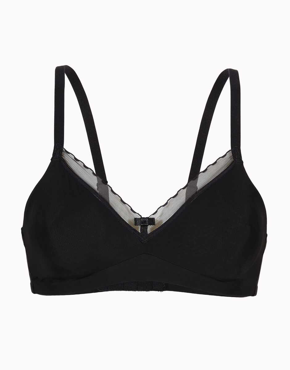 Reggiseno senza ferretto My Daily Comfort in microfibra nero