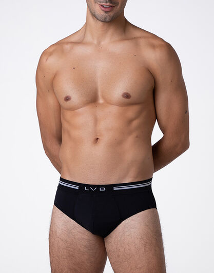 Slip Comfort 360 Stretch Cotton, nero,  Slip Comfort 360 Stretch Cotton, nero, , LOVABLE