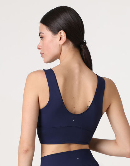 Reggiseno Sportivo Crop Top Active Comfort, blu notte, , LOVABLE