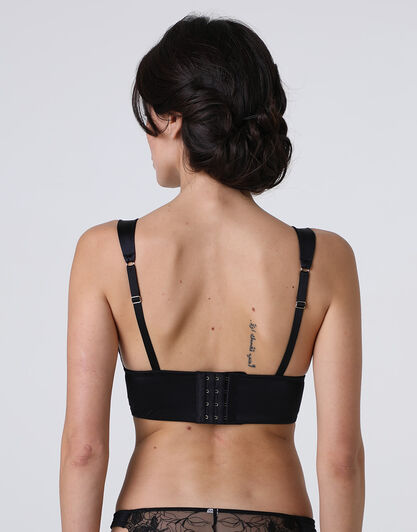 Reggiseno Triangolo Senza Ferretto L'Elegance in pizzo, nero, , LOVABLE