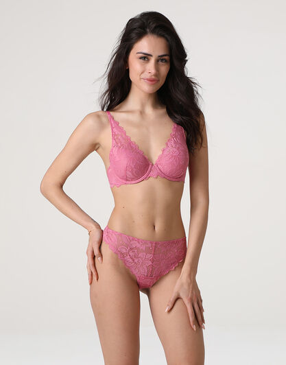 Brasiliano Natural Lace in pizzo elastico, rosa naturale, , LOVABLE