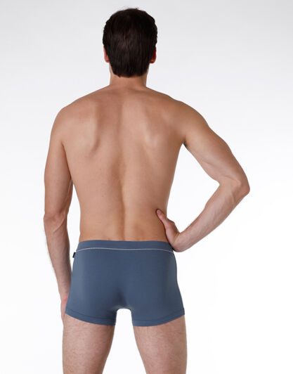 Boxer uomo in cotone Supima, azzurro polvere, , LOVABLE