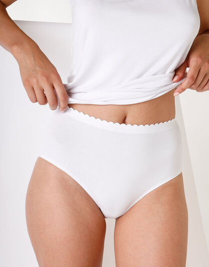 Multipack Slip alto invisible softness X3, bianco, , LOVABLE