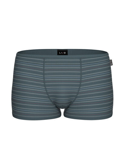 Boxer Rephined Cotton Modal, verde righe, , LOVABLE