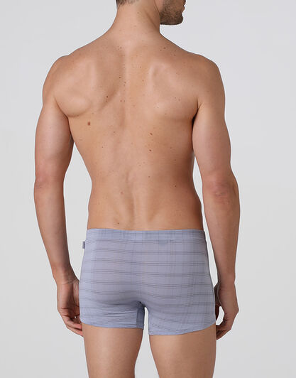 Boxer uomo in micromodal, grigio chiaro,  Boxer uomo in micromodal, grigio chiaro, , LOVABLE