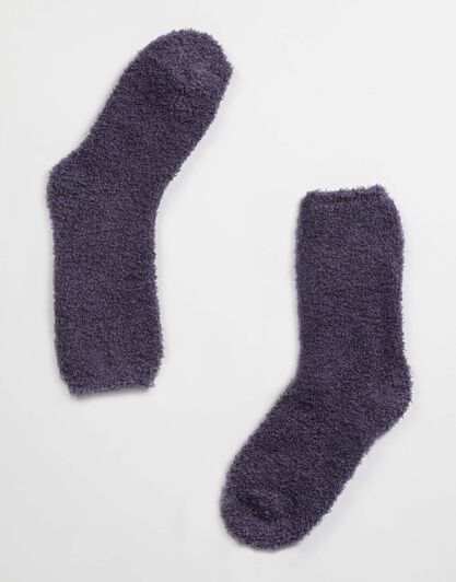 Calzini Warm and Cuddle, blu navy, , LOVABLE