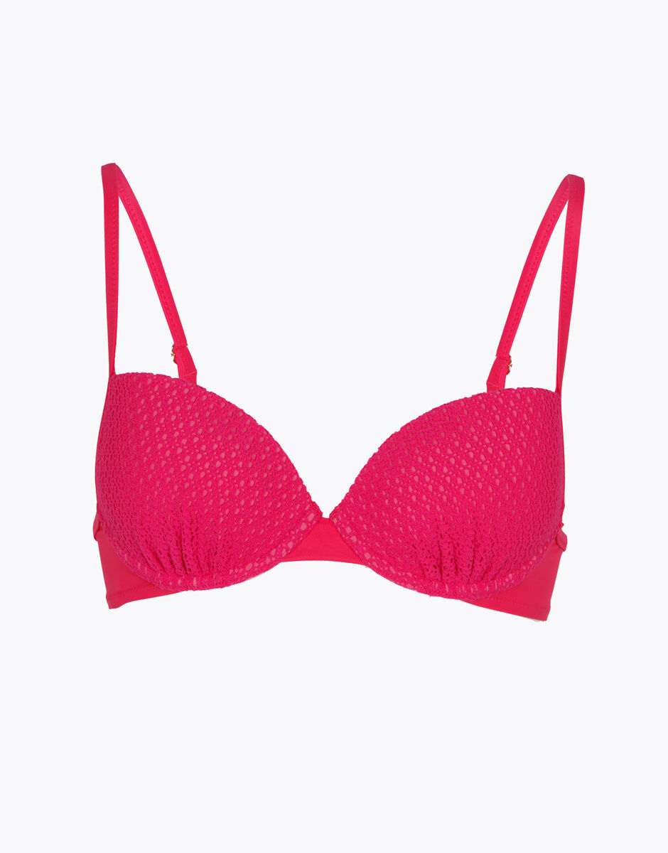 Reggiseno fucsia best sale