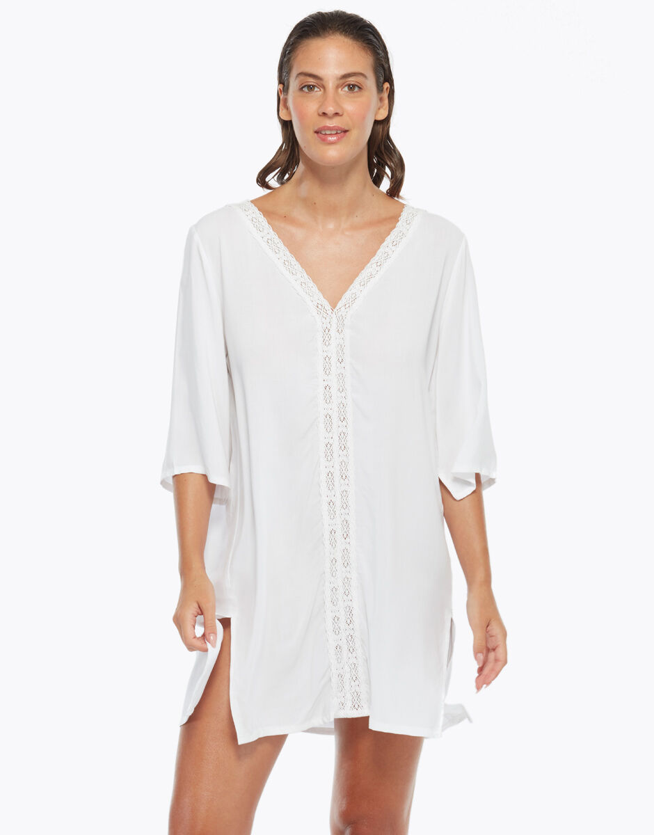 Caftano mare new arrivals bianco