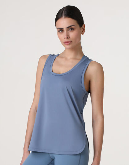Canotta Sportiva Active Comfort Traspirante, azzurro polvere, , LOVABLE
