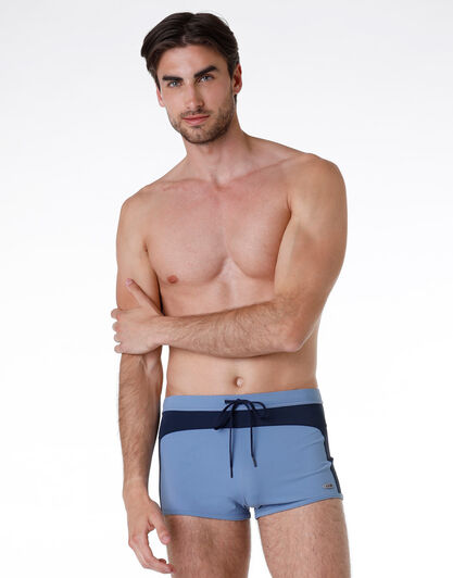 Costume parigamba indemagliato, blu indigo, , LOVABLE