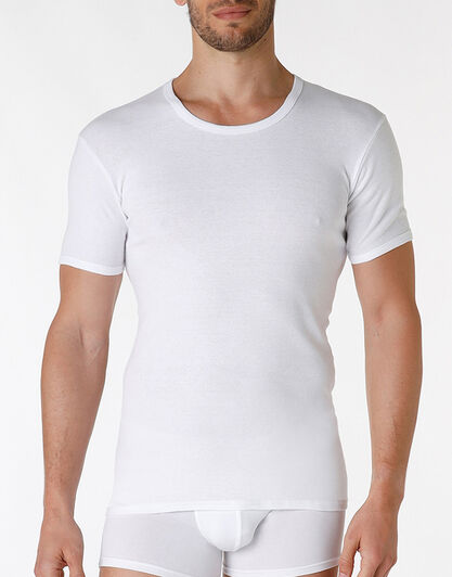 T-shirt girocollo Classic Cotton 100% cotone, bianco, , LOVABLE