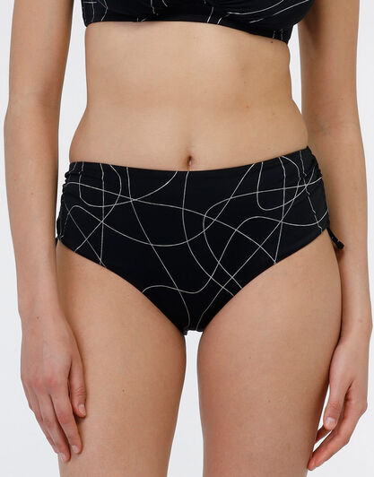 Costume slip alto in microfibra Refined Shaping Micro, nero, , LOVABLE