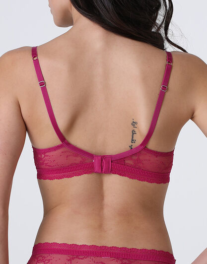 Reggiseno con Ferretto Romance Lace in pizzo, fucsia, , LOVABLE