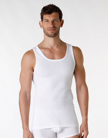 Canotta Classic Cotton 100% cotone, bianco, , LOVABLE