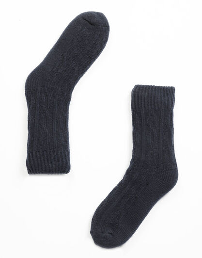 Calzini Warm and Cuddle, blu navy, , LOVABLE