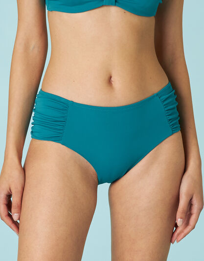 Costume Slip Midi Trendy Shaping Micro in microfibra, smeraldo, , LOVABLE