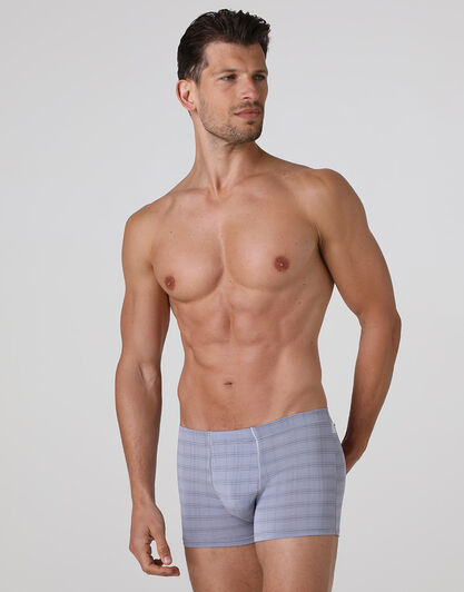 Boxer uomo in micromodal, grigio chiaro, , LOVABLE