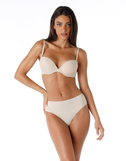 Reggiseno Push-Up con ferretto Invisible Secret in microfibra, skin, , LOVABLE