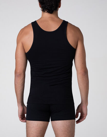 Canotta girocollo Cool Sensation in Stretch Cotton, nero,  Canotta girocollo Cool Sensation in Stretch Cotton, nero, , LOVABLE