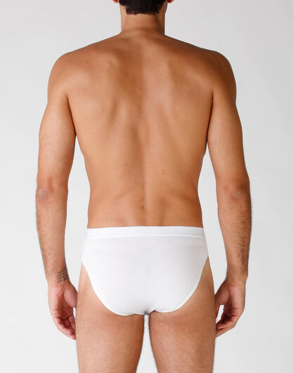 Bipack slip in cotone elasticizzato, bianco, , LOVABLE