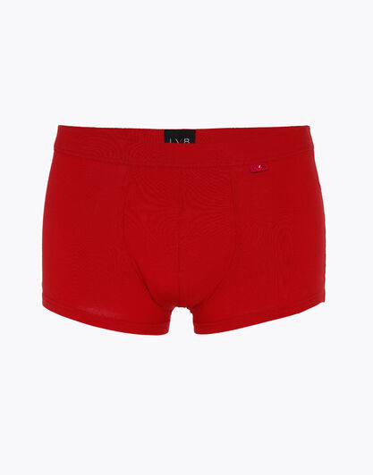 Boxer uomo in cotone elasticizzato, rosso, , LOVABLE