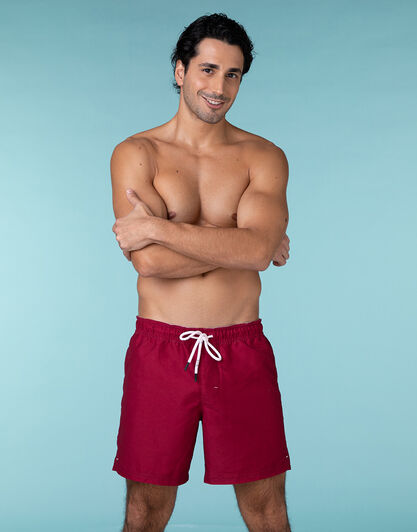 Costume boxer Manopesca, rosso scuro, , LOVABLE