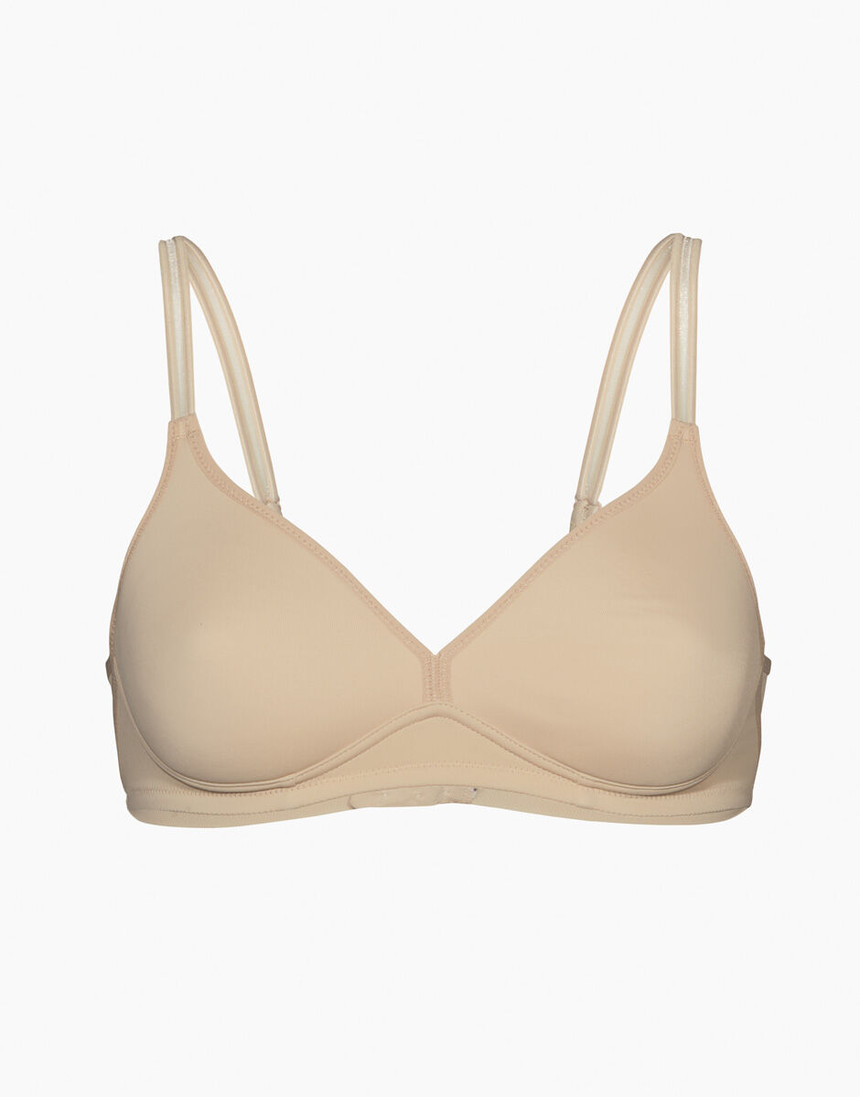 Reggiseno senza ferretto Millenium Equilibre in microfibra skin