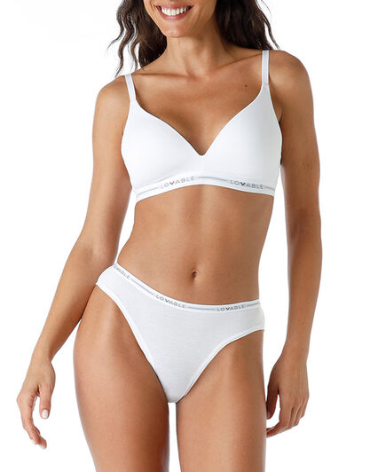 Slip My Lovable in Cotone Modal, bianco, , LOVABLE