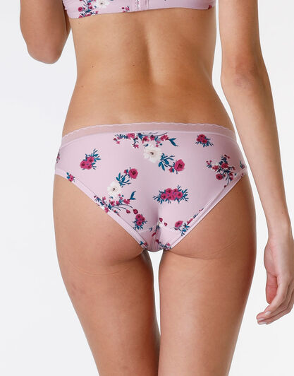 Slip My Daily Comfort in microfibra, stampa fiori, , LOVABLE