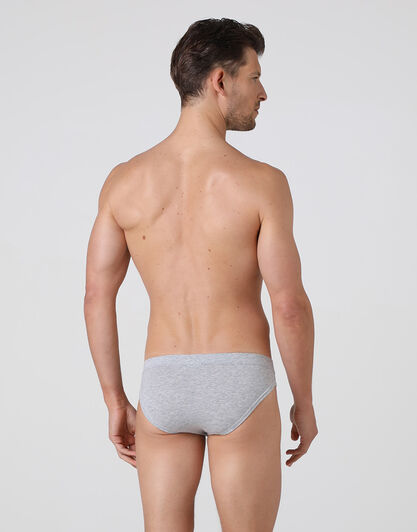 Slip mini Supima Premium Cotton, grigio melange, , LOVABLE